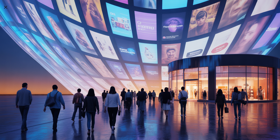 A TV Shop Tour transforma vídeos simples em fluxo real de clientes e pedidos.